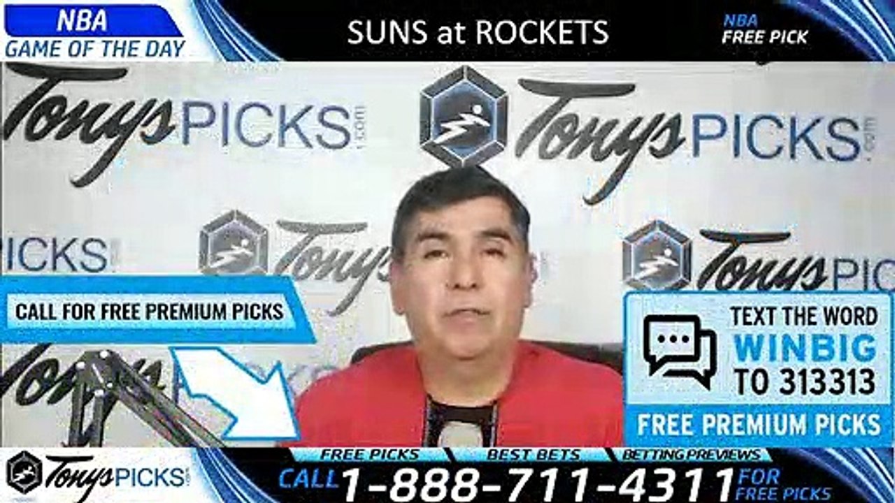 Phoenix Suns vs. Houston Rockets 4/7/2019 Picks...