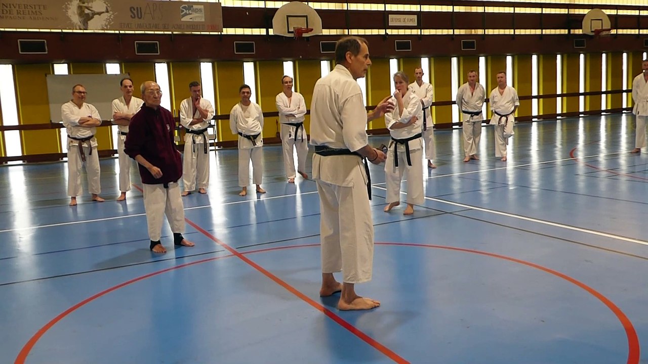 Stage de Reims 2019 avec Me Harada