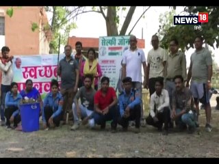 जिला अस्पताल में झाड़ू लगाकर डॉक्टरों और कर्मियों ने दिया स्वच्छता का संदेश