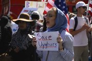 Çin'in Uygur Türklerine Zulmü Protesto Edildi