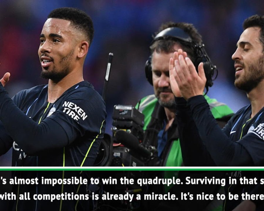 It's almost impossible to win the quadruple - Guardiola