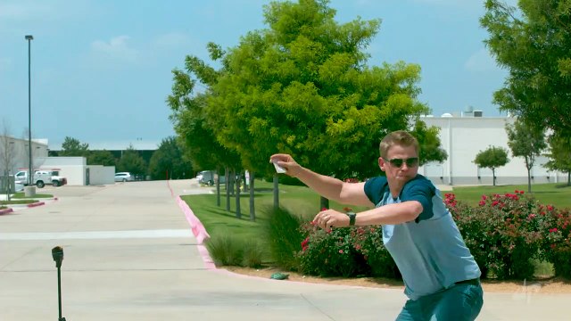 Card Throwing Trick Shots | Dude Perfect