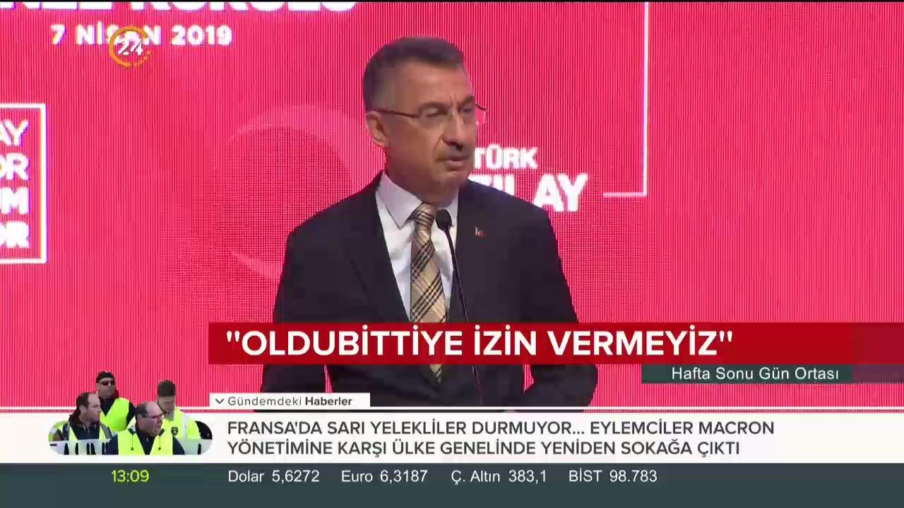 "Oldubittiye izin vermeyiz"
