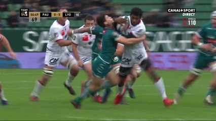 Pau / Lyon : L'essai de Roodt face à Pau