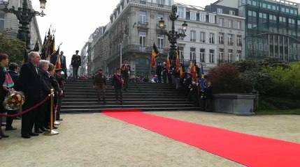 Hommage aux soldats belges morts au Rwanda