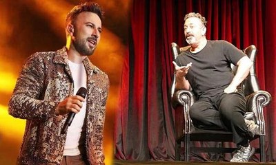 Cem Yılmaz, Tarkan'ı diline doladı! Salon kahkahaya boğuldu
