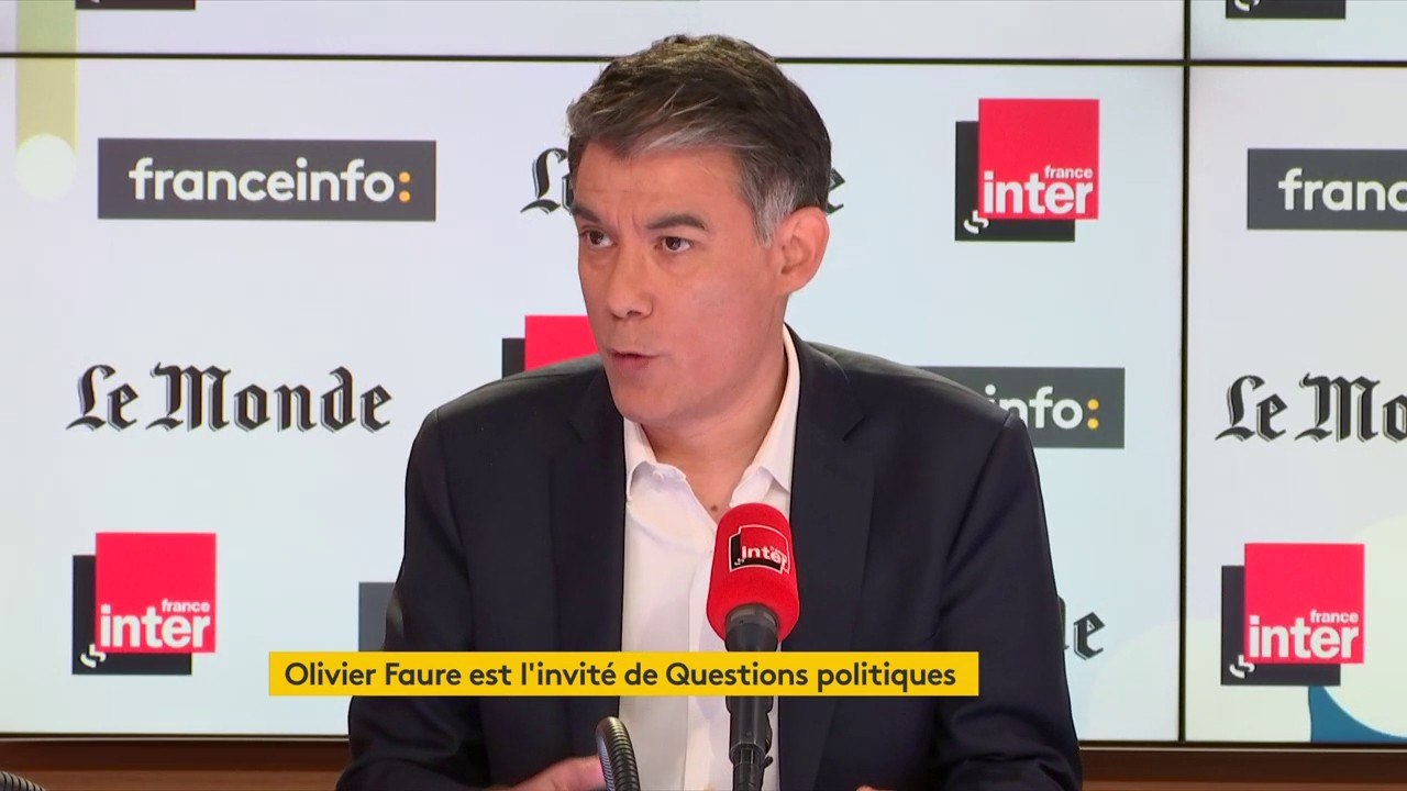 Olivier Faure : "J'ai dit à Raphaël Glucksmann qu'il ne doit pas chercher à nous ressembler, mais à nous rassembler".
