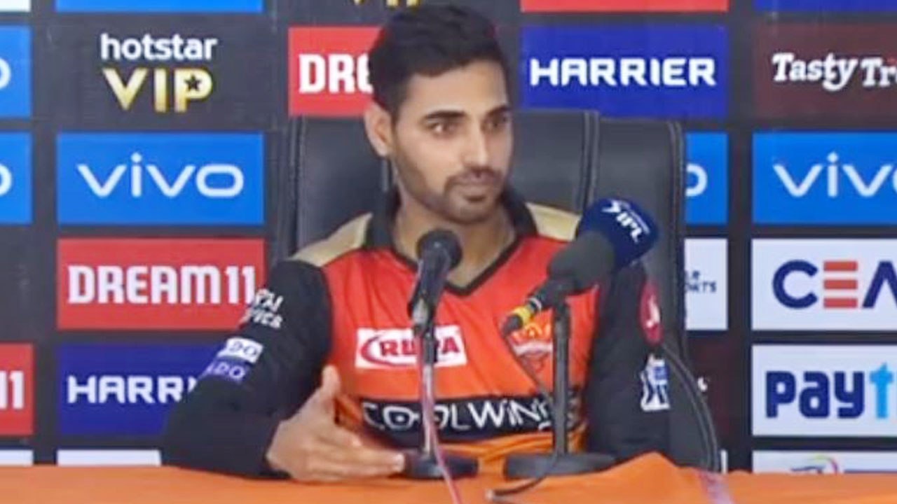 Bhuvneshwar Kumar blames batsman for losing match against MI | OneIndia News