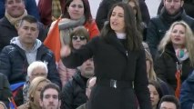 Inés Arrimadas en Las Rozas.