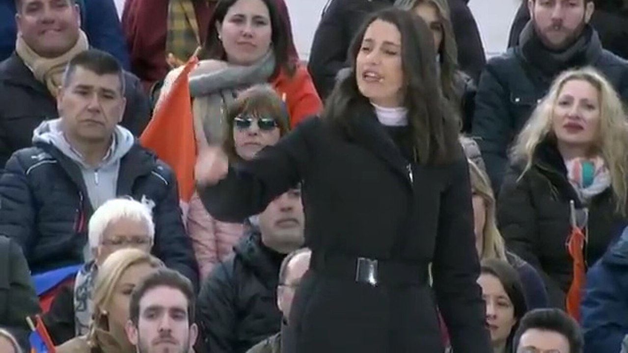 Inés Arrimadas en Las Rozas.