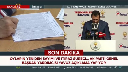 Oyların yeniden sayım süreci