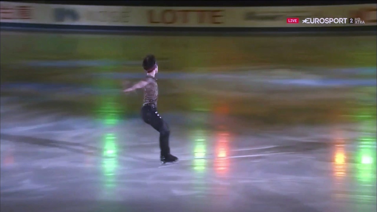 Shoma Uno - NHK 2018 - Gala (German ESP Commentary with Subs)