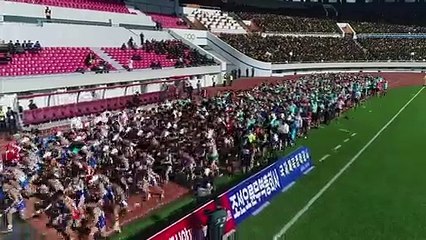 Spike in number of foreign runners in North Korea marathon