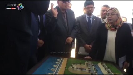 محافظ الفيوم ولجنة مجلس الوزراء يتفقدان مشروع "الحزام الآمن"