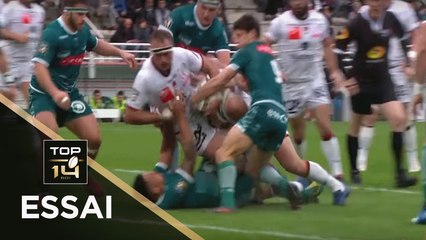 TOP 14 - Essai Hendrik ROODT (LOU) - Pau - Lyon - J21 - Saison 2018/2019