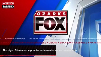 Norvège : Découvrez le premier restaurant européen sous-marin (vidéo)