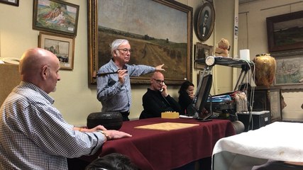 Vente aux enchères d’une boîte en laque de Chine