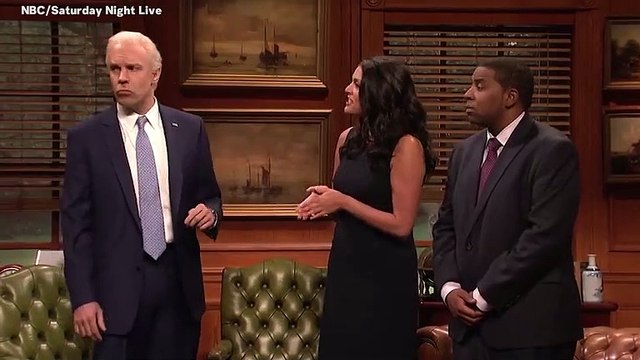 SNL Cold Open Mocks Joe Biden's Inappropriate Touching