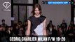 Cedric Charlier Milan Fashion Week F/W 19-20 | FashionTV | FTV