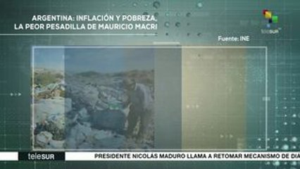 Aumentan indices de pobreza en Argentina