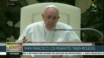 Papa Francisco: la mafia es hecha en Italia no por los migrantes