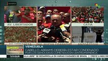 Diosdado rechaza declaraciones del enviado de Washington en Venezuela
