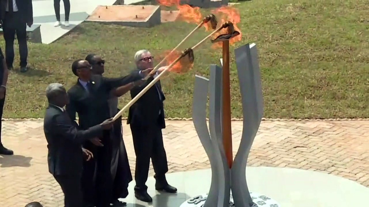 Ruanda gedenkt der Opfer des Völkermords vor 25 Jahren