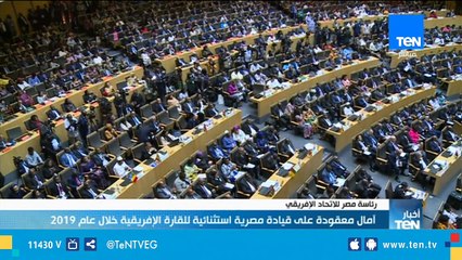 آمال معقودة علي قيادة مصرية استثنائية للقارة الإفريقية خلال عام 2019