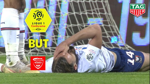But Jonathan GRADIT (90ème +4 csc) / Nîmes Olympique - SM Caen - (2-0) - (NIMES-SMC) / 2018-19