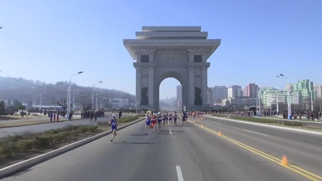 국제마라톤 대회 평양서 열려... 외국인 천명 참가 / YTN