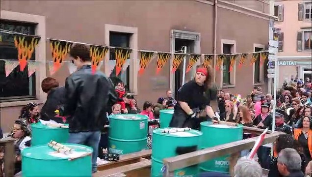 L'Harmonie municipale joue Queen au carnaval de Sallanches