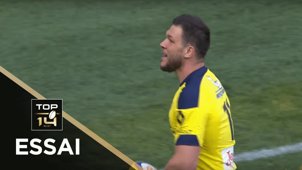 TOP 14 - Essai Rémy GROSSO (ASM) - Clermont - Racing 92 - J21 - Saison 2018/2019