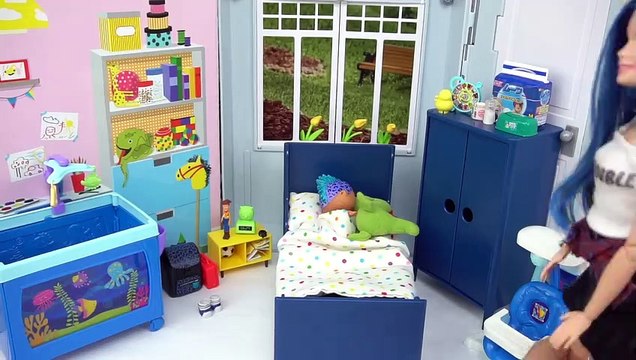 LOL Punk Boi Family Morning Routine - Custom LOL Surprise Barbie Dolls | Boomerang