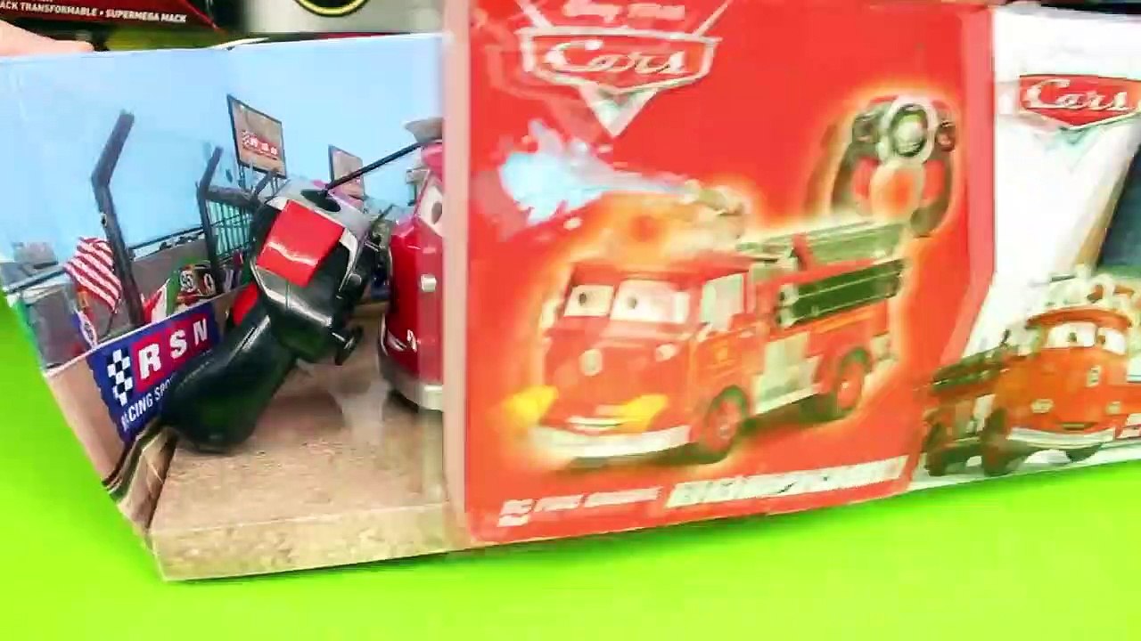 Arabalar 3 Oyuncakları Cars Toys Play- Lightning McQueen Ride On Crash, Fire Truck & Toy Vehicles for Kids