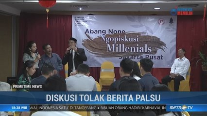 Diskusi Millenials Tolak Berita Palsu