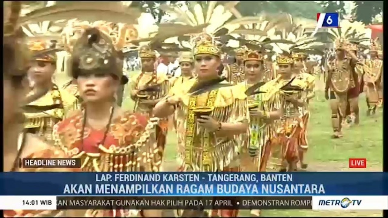 Karnaval Indonesia Satu akan Tampilkan Beragam...