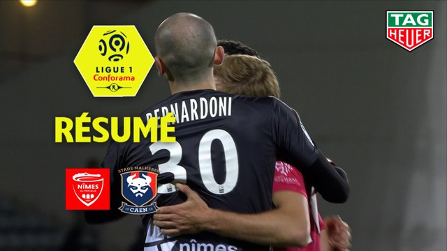 Nîmes Olympique - SM Caen (2-0) - Résumé - (NIMES-SMC) / 2018-19