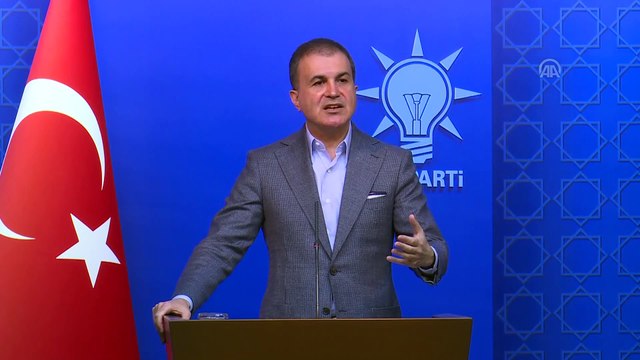 AK Parti Sözcüsü Çelik - AB Komisyonu Başkan Yardımcısı Timmermans'ın sözleri - ANKARA