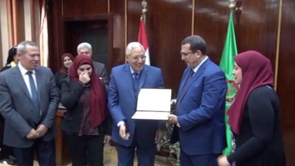 محافظ الدقهلية يكرم المستشفيات الأولى على الجمهورية في مكافحة العدوى