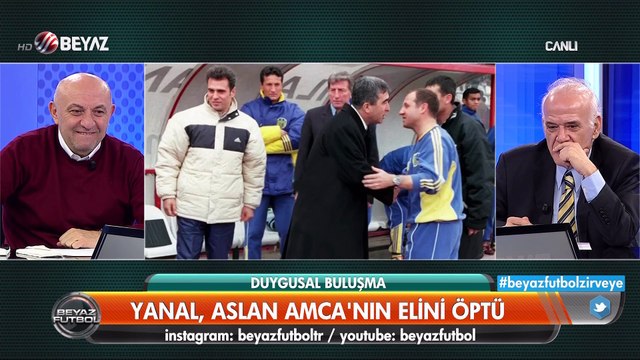 Ersun Yanal 'Aslan Amca'nın elini öptü!