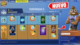 THIS IS THE BATTLE PASS FOR FORTNITE SEASON 9 !! (Battle Pass 9 Fortnite) | ¡¡ESTE ES el PASE DE BATALLA de la TEMPORADA 9 de FORTNITE!! (Pase de Batalla 9 Fortnite)