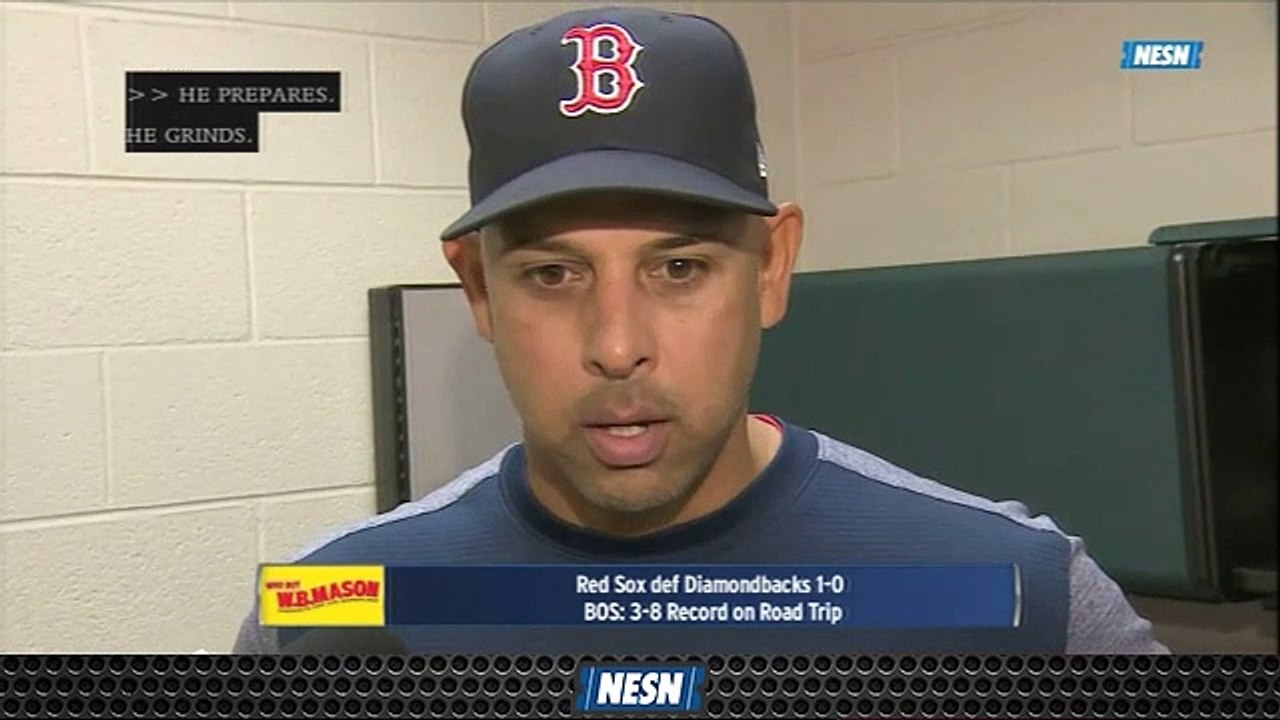 Alex Cora Highlights Red Sox's Pitching In Win...