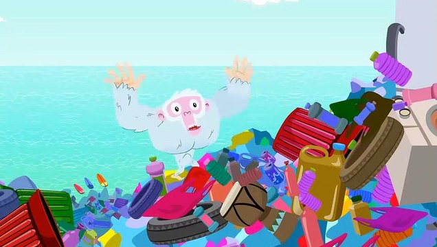 SuperZoo & Groovy Le Martien de dessins animés pour les enfants - Dr Spooky transforme une jolie araignée dans un piggish