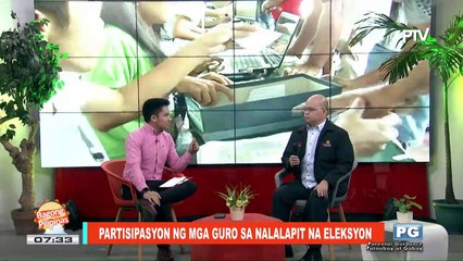 BOTO KO YAN: Partisipasyon ng mga guro sa nalalapit na eleksyon #HatolNgBayan2019