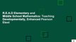 R.E.A.D Elementary and Middle School Mathematics: Teaching Developmentally, Enhanced Pearson Etext