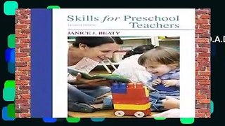R.E.A.D Skills for Preschool Teachers D.O.W.N.L.O.A.D