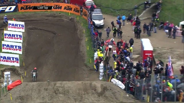 Tom Vialle vs Jago Geerts battle - MXGP of Trentino 2019