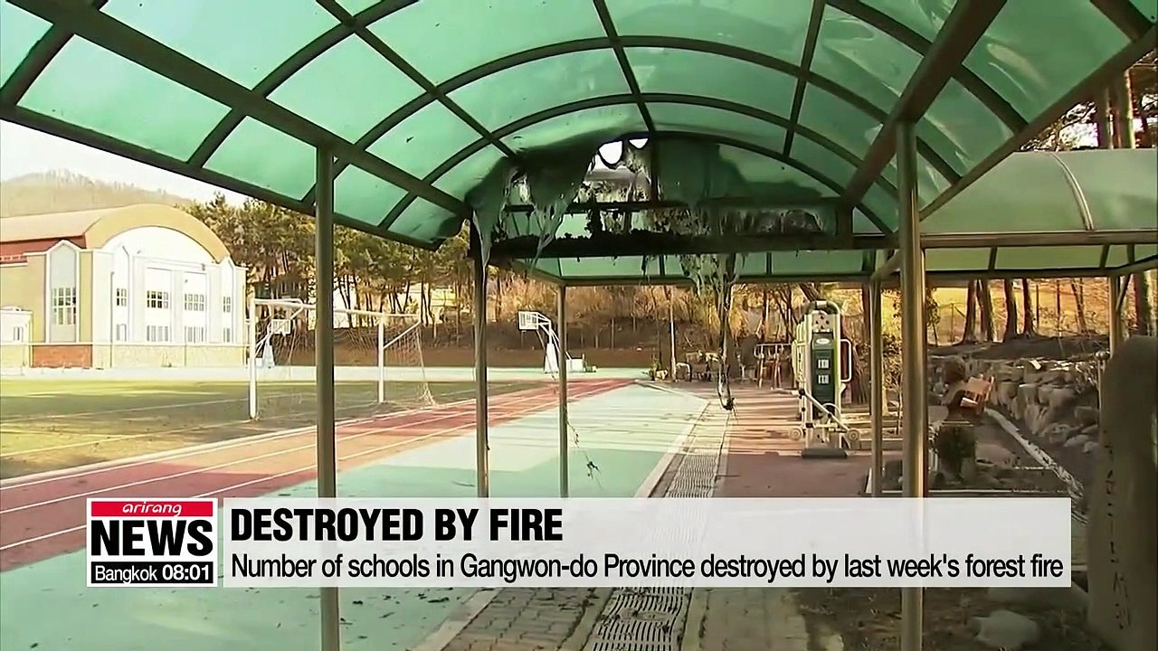 More than 50 schools in forest fire-affected Gangwon-do Province to reopen