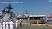 Russian Navy ships arrive in Manila