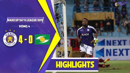 Hightlights | Hà Nội 4-0 SL Nghệ An | Khẳng định vị thế nhà Đương kim vô địch V.League | HANOI FC